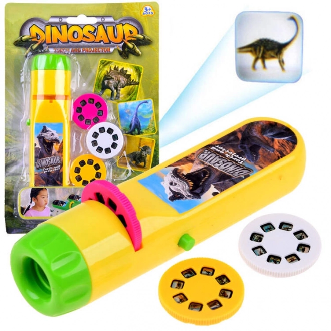 Projector en lantaarn met dinosaurussen