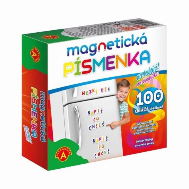 Magnetische letters voor de koelkast