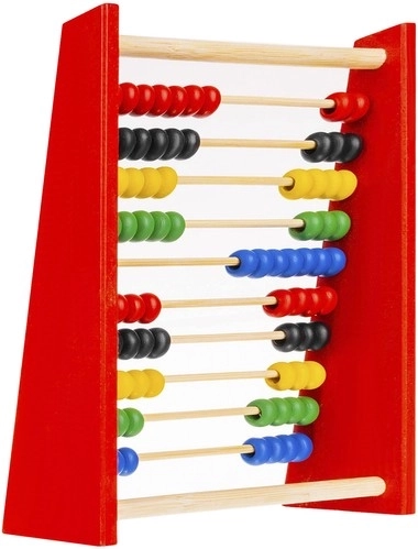 Houten kleurrijk telraam voor kinderen
