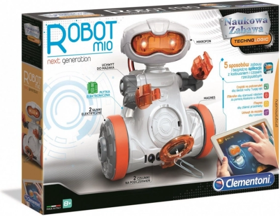 Naukowa Zabawa – Mio-robot nieuwe generatie in het Pools CLEMENTONI