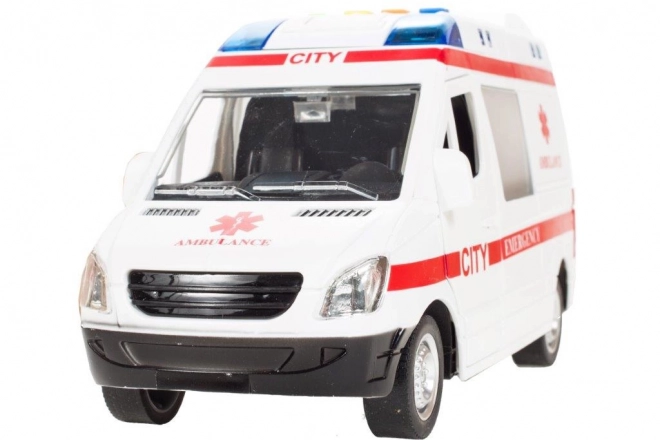 Ambulance met geluids- en lichteffecten