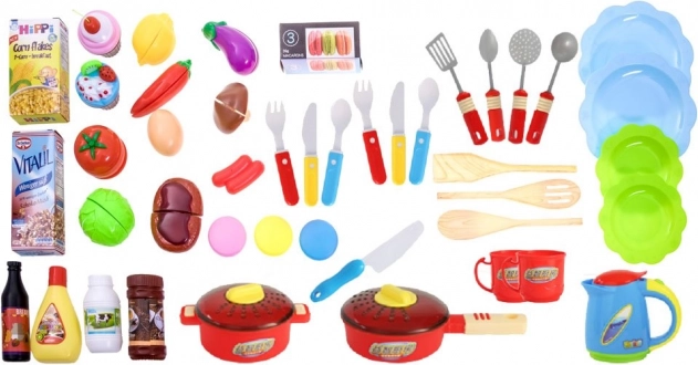 Rijke set accessoires