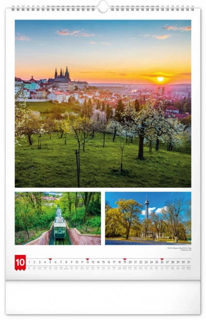 Wandkalender Mijn vaderland 2025, 33 × 46 cm