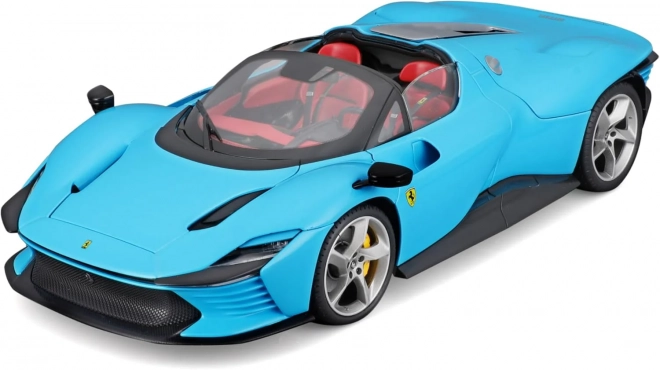 Bburago 1:18 Ferrari Signature Series - Ferrari Daytona SP3 - Blauw