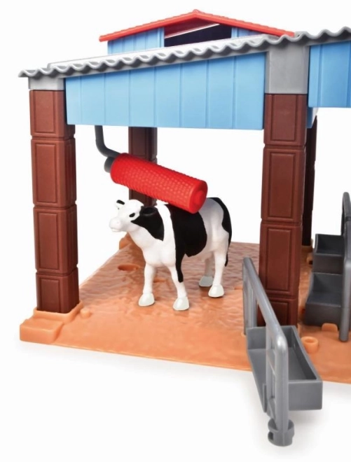 Boerderij met Fendt-tractor