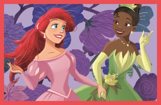 CLEMENTONI Beeldblokjes Disney prinsessen, 6 blokken