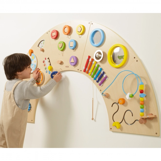 VIGA wandmanipulatiebord Luk Montessori