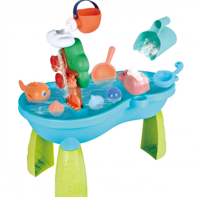 Kinderen Watertafel 2-in-1 met Zandbak en Waterval WOOPIE