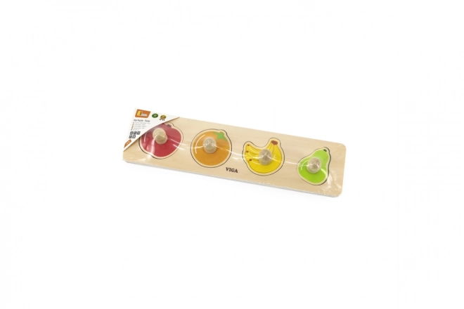Puzzel met grepen Fruit