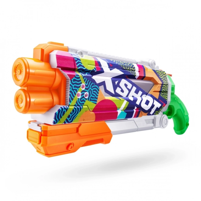 Snelvullende pomp met waterstraal