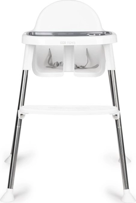 ECOTOYS Kinderstoel 2-in-1 wit