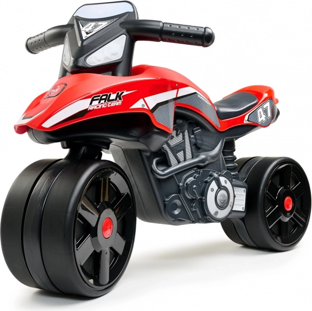 Rode kinder motor FALK Racing Team voor kinderen vanaf 1 jaar