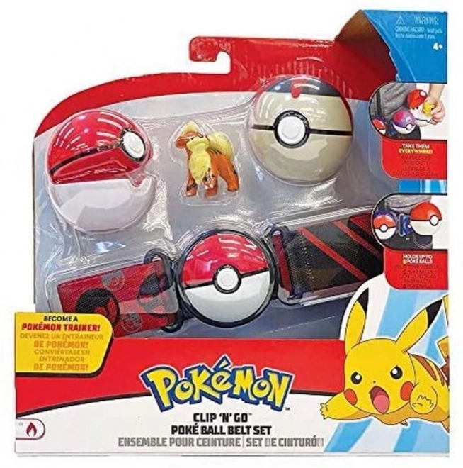 Clip 'n' Go Pokéball Riem Set