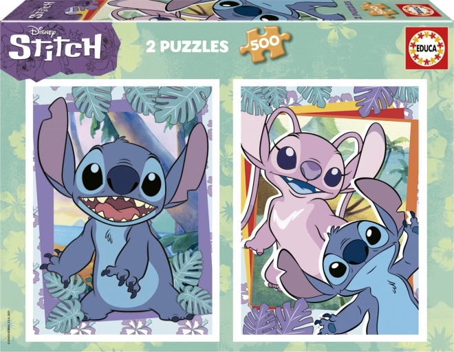 EDUCA Puzzel Stitch 2x500 stukjes