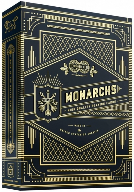 Karty Monarchs Deck Zwart