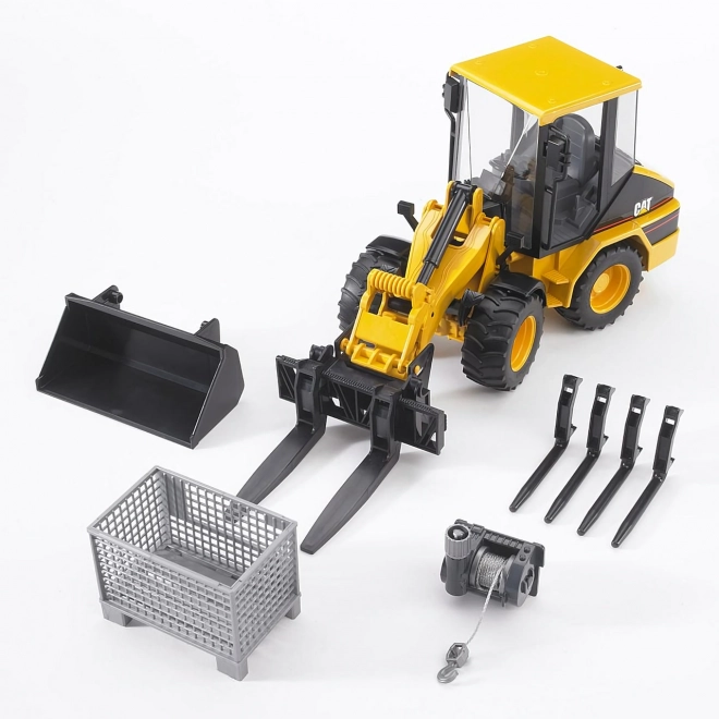 Bruder Accessoires - vork, lier en pallet