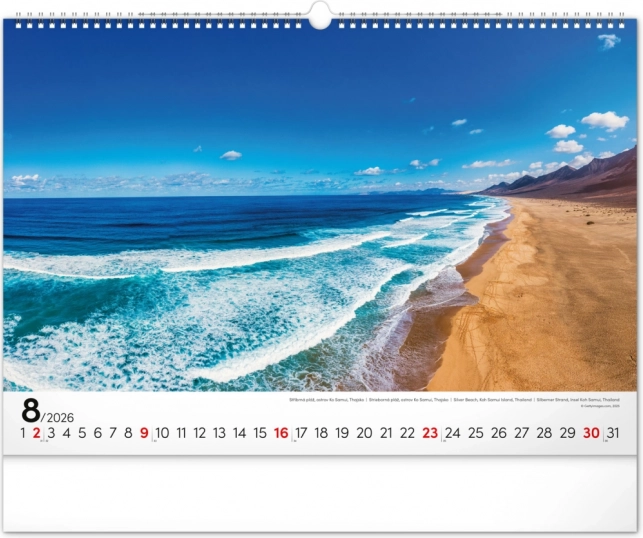 Muurkalender Zee 2026