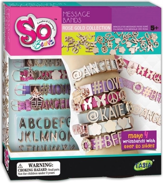 SO BEADS set voor het maken van sieraden – armbanden met berichten