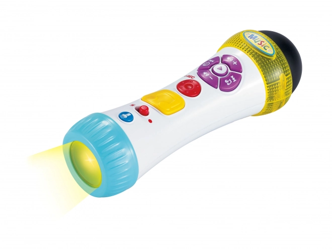 Microfoon met lichteffecten 20 cm