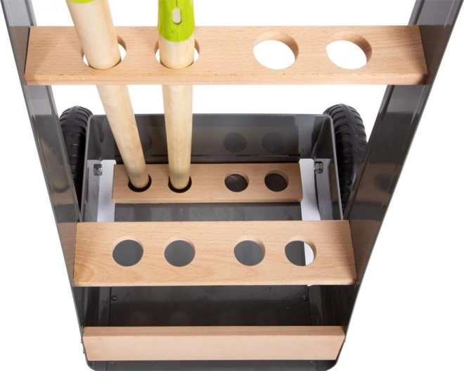 Small Foot Tuinkar met 5 stuks gereedschap