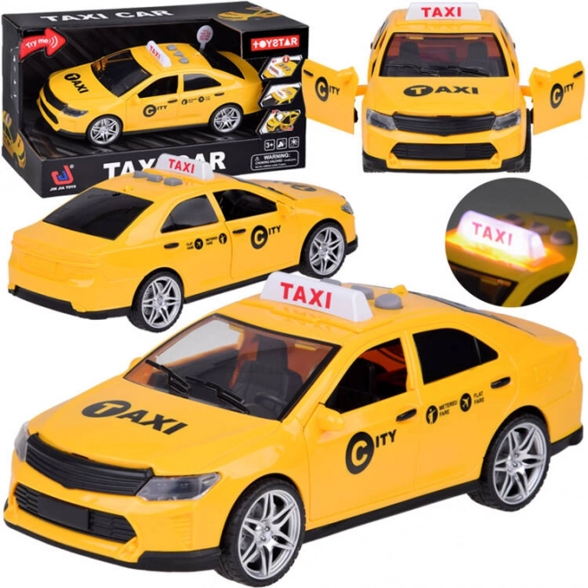 Geluids- en lichtopenende deur van taxi ZA5220