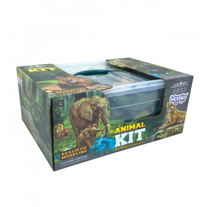 Safari figuren en speelmat Woopie