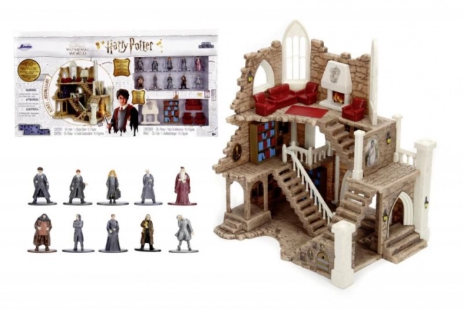 Harry Potter Griffoendor Toren met nanofiguren