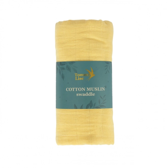 Tommy Lise Katoenen Mousseline Luier Vanilla Sun 120x120 cm