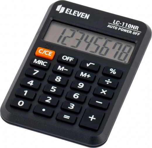 Zakrekenmachine ELEVEN zwart