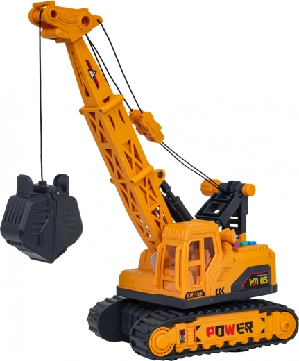 Handmatig bediende giek en grijper