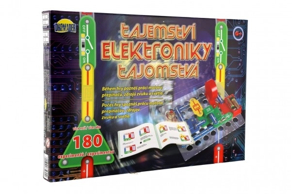Het geheim van elektronica 180 experimenten op batterijen in doos 42x28,5x4cm vanaf 6 jaar