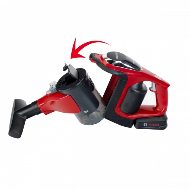 Bosch Unlimited kinderstofzuiger rood