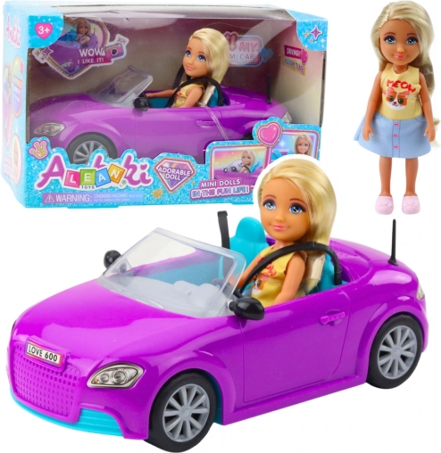 Mini pop Ankiki cabriolet paars
