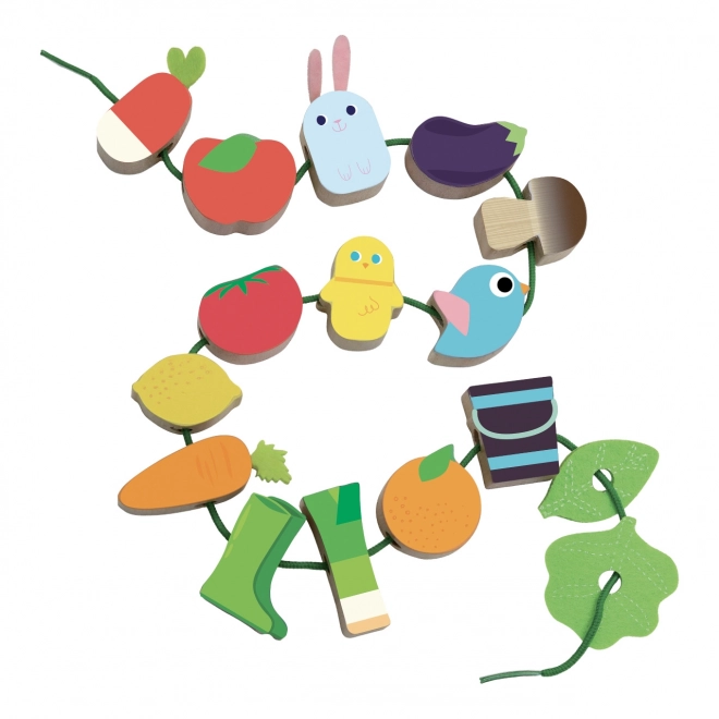 Vilac Rijgspel Tuin