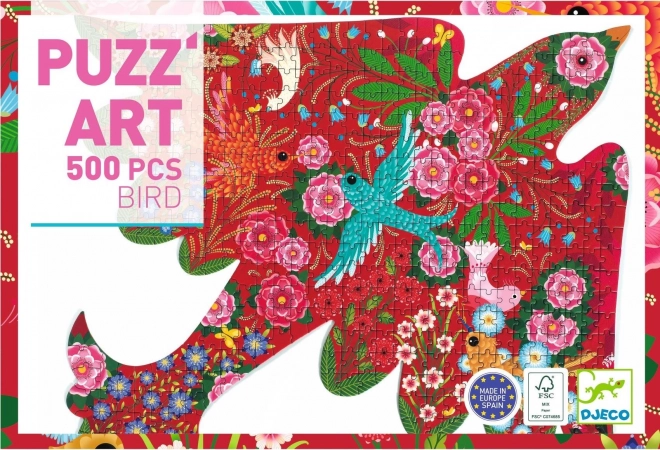 Djeco puzzel vogel – 500 stukjes