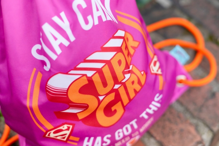 Motiverend Super Girl-design