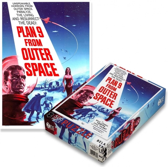 Puzzel Plan 9 uit de Ruimte 500 stukjes