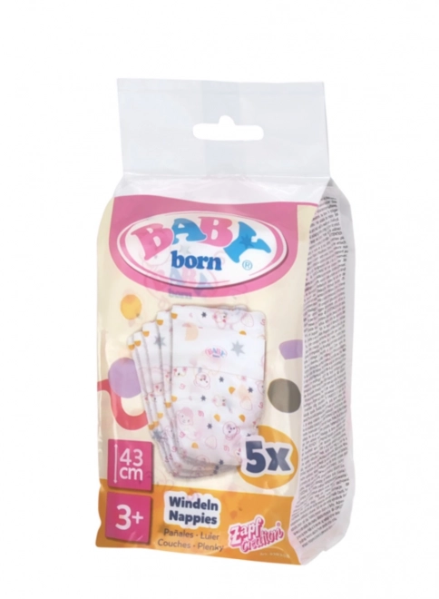 Luiers voor poppen BABY born
