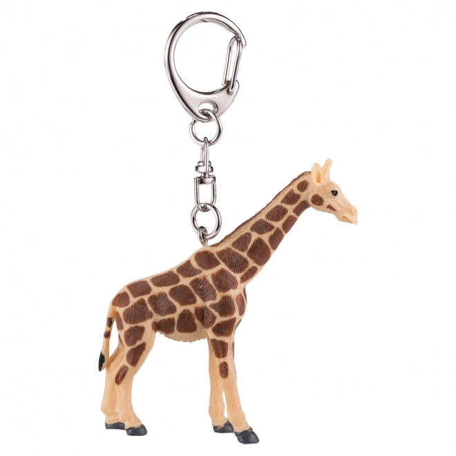 Sleutelhanger met giraffenfiguur
