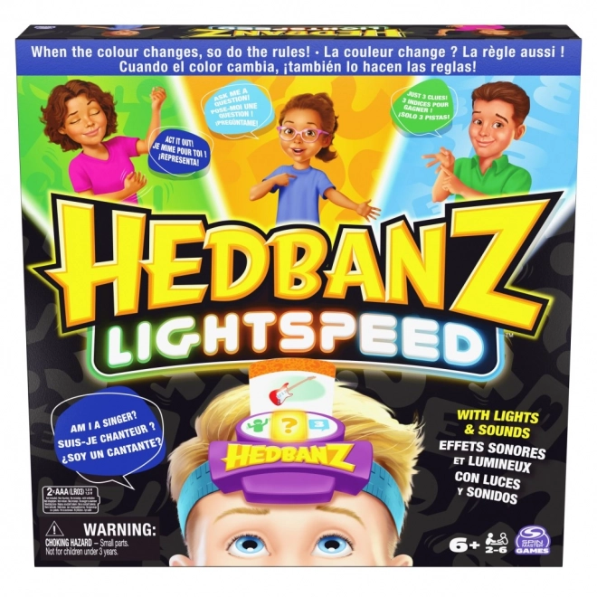 Gezelschapsspel Hedbanz lightspeed