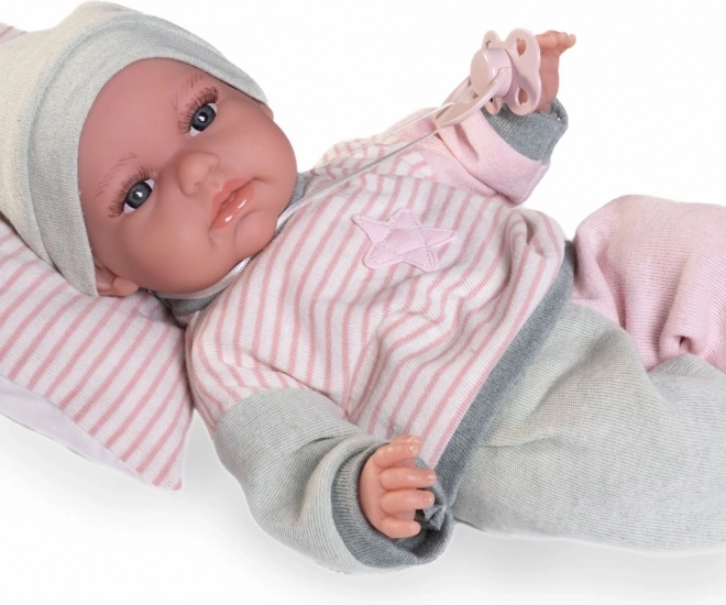 Realistische pop baby met geluid Antonio Juan Toneta