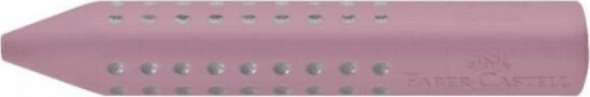 Driehoekige Gum Grip roze Faber-Castell