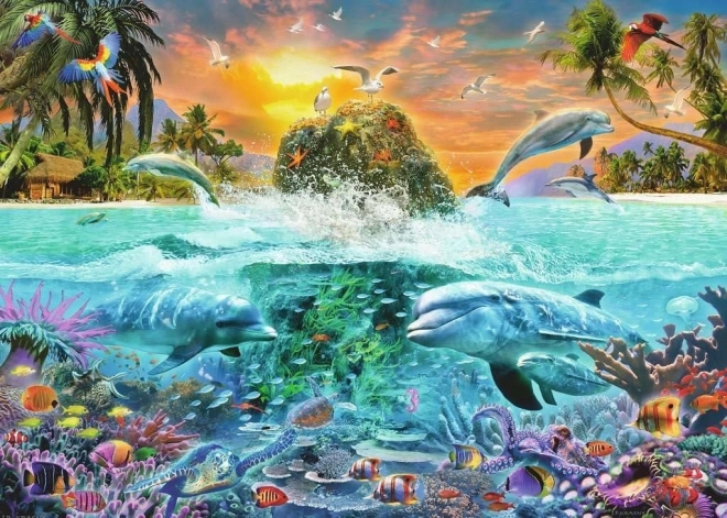 Ravensburger puzzel Onderwater Eiland 1000 stukjes