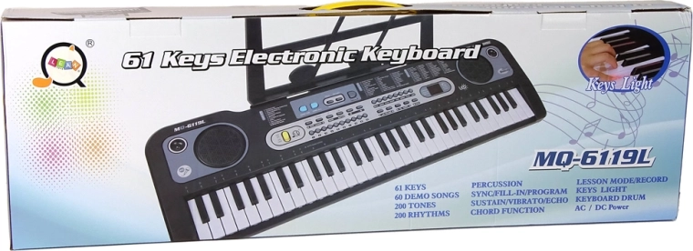 Verlichte toetsen voor gemakkelijk leren