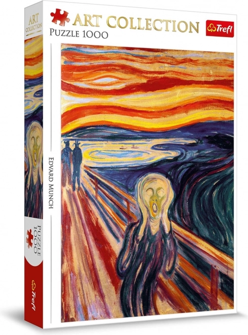 Puzzel TREFL Art Collection: De Schreeuw 1000 stukjes