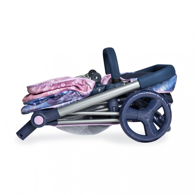 DeCuevas 81776 Opvouwbare poppenwagen 3 in 1 met tas Magic Bubble 2024 - 73 cm