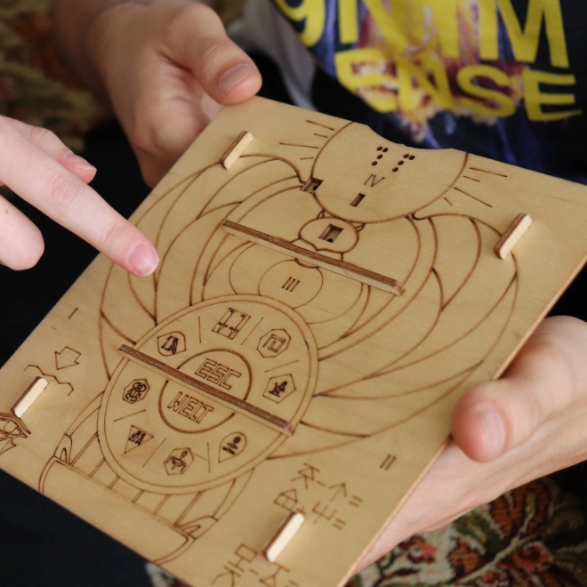 EscapeWelt 3D houten mechanische puzzel Pyramide