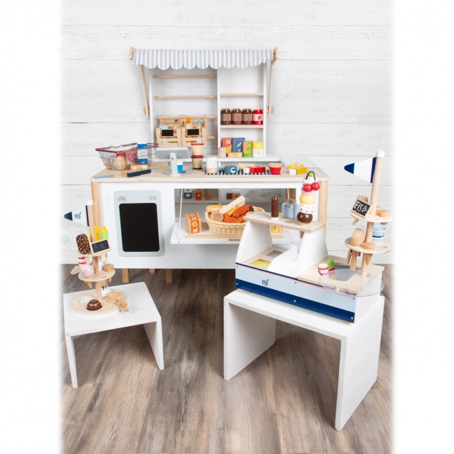 Small Foot Houten multifunctionele kraam Vers