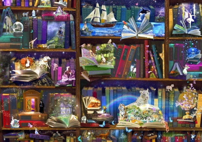 Puzzel Bibliotheek van Avonturen 3000 stukjes