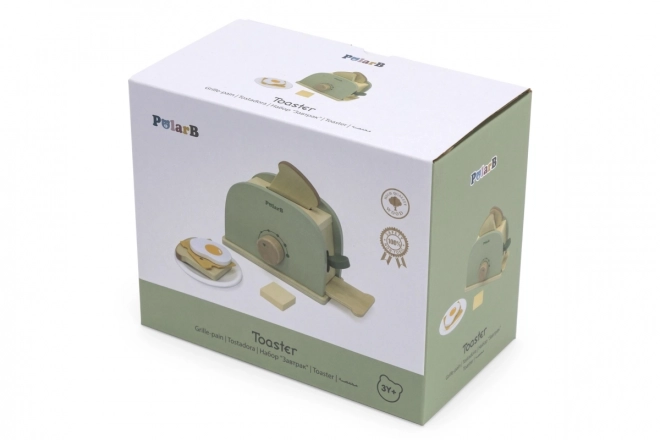 Houten tosti-ijzer